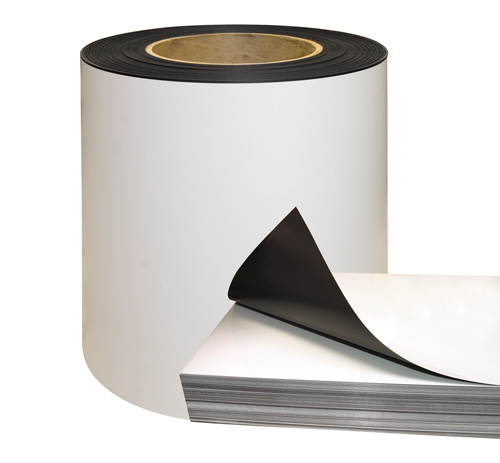 Master Magnetics Magnet Sheet Magnetic Paper 12 Wide 24 Long White Vinyl for sale online