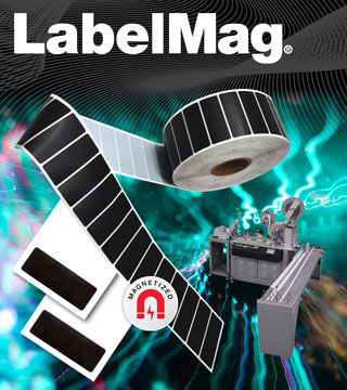 LabelMag flexible gap magnet for label machines