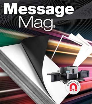MesssageMag Magnet Sheets for Offset Direct Printing